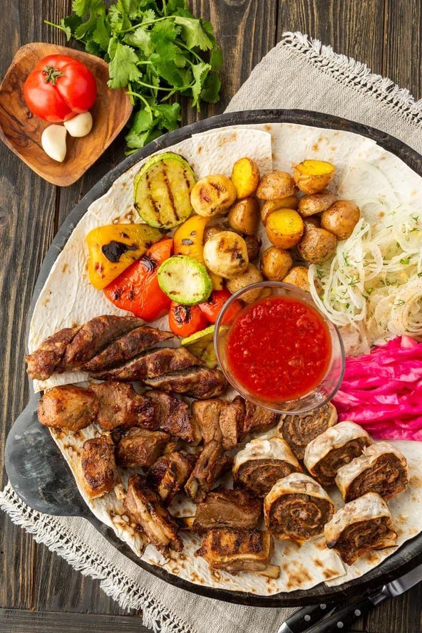 Садж мясной